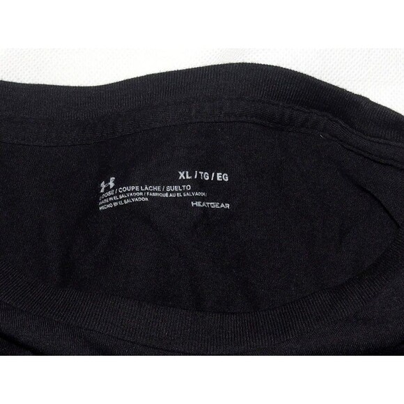 Under Armour United States of America Shirt XL Flag Logo On Back Heatgear UA USA - Picture 9 of 9